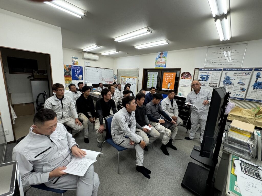 10月度安全会議